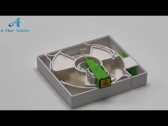 Hộp đầu cuối sợi quang 1 lõi ABS FTTH vô hình cho ổ cắm trên tường