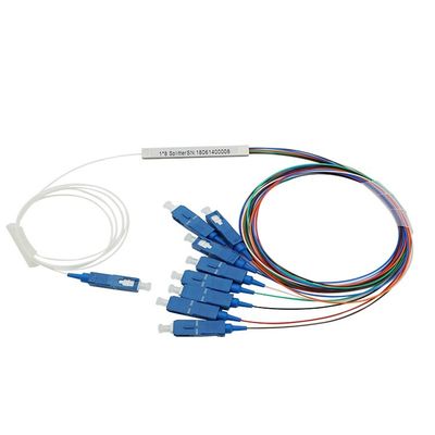 chất lượng  Passive Mini 1x8 Fiber Optic PLC Splitter For Cable Television Test Equipment nhà máy sản xuất