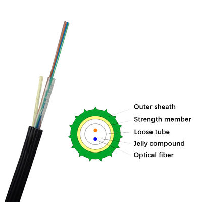 Cáp quang Micro G652D 2 lõi Chế độ đơn Đường kính 3 mm
