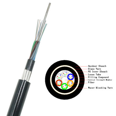 Sợi thủy tinh trên không 24 Cáp sợi lõi GYFTY73 Các loại OEM ODM