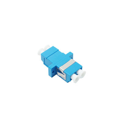 Bộ chuyển đổi song công LC sợi quang FTTH với ống bọc đồng mặt bích