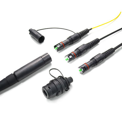 Giải pháp FTTH ngoài trời trong nhà Hoptic IP67 Chống nước với đầu nối Corning Optitap