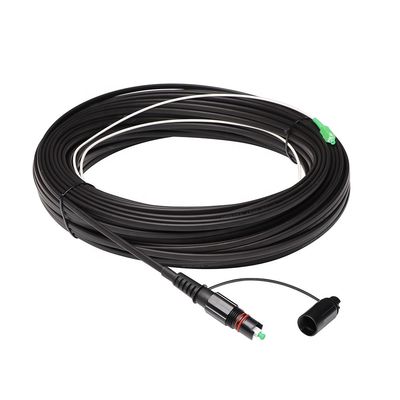 Giải pháp FTTH chống nước IP68, Dây cáp quang SC APC với đầu nối Optitap