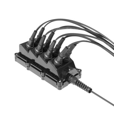 Giải pháp FTTH chống nước IP68, Dây cáp quang SC APC với đầu nối Optitap