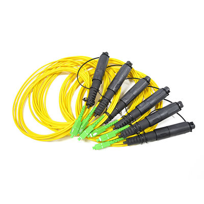 Giải pháp FTTH chống thấm nước, Dây vá FTTA với đầu nối OptiTap cứng SC