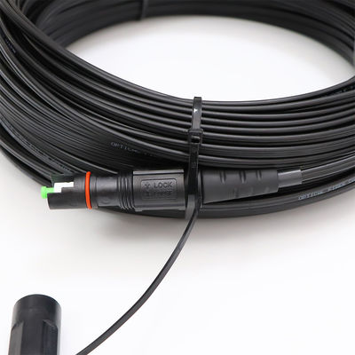Cáp thả giải pháp FTTH ngoài trời 1 lõi MINI IP SC Loại đầu nối APC