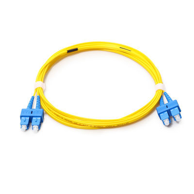 LC SC Duplex Fiber Jumper Patch Cord 1m với Chứng nhận ISO9001