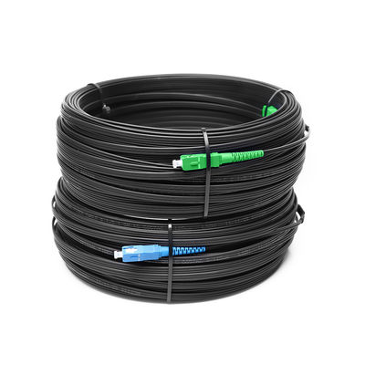 Dây cáp quang SC UPC APC FTTH 2 lõi G657A Simplex cho trong nhà ngoài trời
