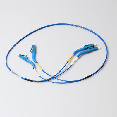 Cáp vá sợi quang SC LC 2.0mm 3.0mm với khởi động góc nghiêng 90 độ