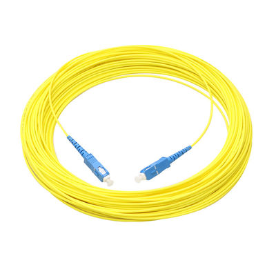 Cáp vá sợi quang 3.0mm SM LSZH SC APC đến SC UPC với chứng nhận RoHS