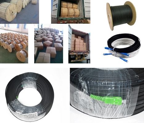Giá xuất xưởng Cáp quang thả phẳng 1,2 lõi FTTH G657A1 G657A2