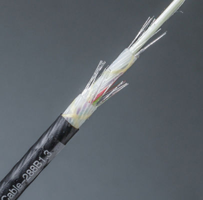 12 ~ 288 lõi Singlemode G652D GCYFTY Duct Micro Air Blown Fiber Optic Cable