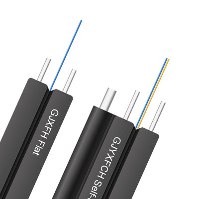 1km 1 lõi 2 lõi 4 lõi cáp ftth G657A2 Cáp thả quang tự hỗ trợ