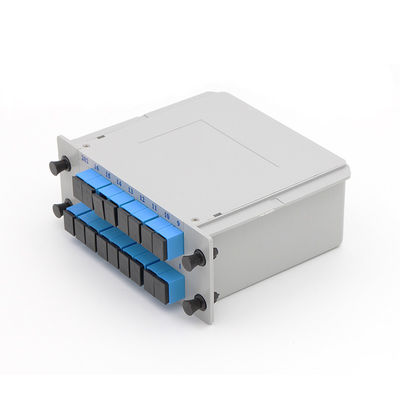 Bộ chia sợi quang SC UPC PLC 1x16 Loại băng cassette Bước sóng 1650nm