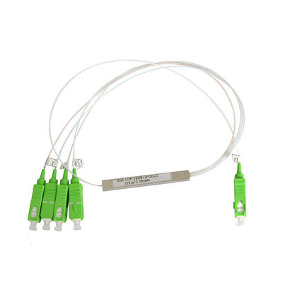Bộ chia sợi 4 chiều loại ống thép, Bộ chia PLC SC APC 1x4