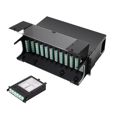 Bảng vá sợi quang MPO HD 1U 2U 4U với 72 cổng 64 cổng 48 cổng