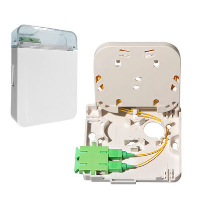 Hộp đầu cuối cáp quang FTTH 1 cổng Loại SC nhỏ cho bảng điều khiển ổ cắm trên tường
