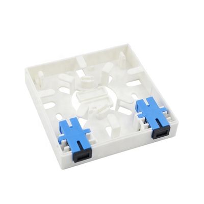 Hộp đầu cuối cáp quang 2 lõi Loại 86 cho mạng FTTH FTTB FTTX