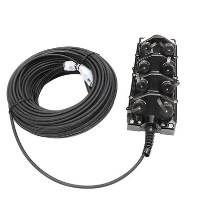 Hộp nối sợi quang IP68 MST, Hộp đầu cuối phân phối FTTH với bộ chuyển đổi ODVA PTLC ODC