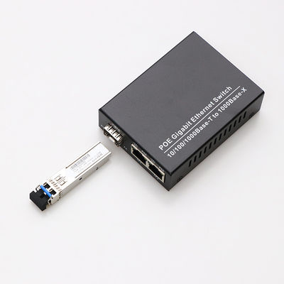 Bộ chuyển đổi phương tiện sợi quang tùy chỉnh LC SC Tốc độ dữ liệu Gigabit 1000M nhanh