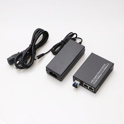 Bộ chuyển đổi phương tiện sợi quang tùy chỉnh LC SC Tốc độ dữ liệu Gigabit 1000M nhanh