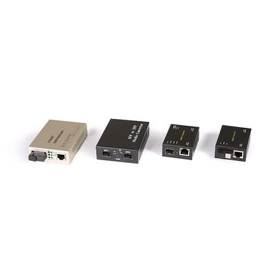 Bộ chuyển đổi phương tiện quang Gigabit nhanh SFP LC SC 100M 1000M