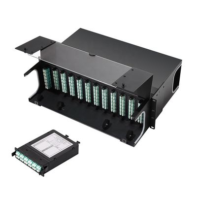 Mô-đun băng cassette LC LGX MTP MPO 12 Sợi 24 Sợi cho cáp có cấu trúc