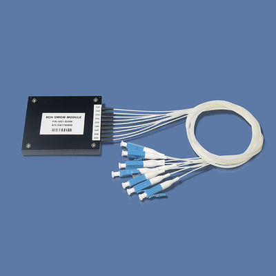 Bộ ghép kênh lọc CWDM 1260~1620 nm 1x2 DWDM cho các hệ thống thêm/thả WDM