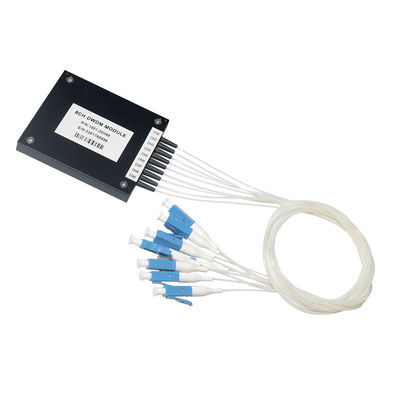 Mô-đun Demux 8 kênh Cwdm Mux quang 0,9mm Khoảng cách kênh 20nm