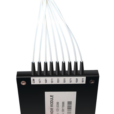 Mô-đun Demux 8 kênh Cwdm Mux quang 0,9mm Khoảng cách kênh 20nm