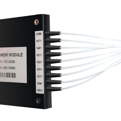 Mô-đun Demux 8 kênh Cwdm Mux quang 0,9mm Khoảng cách kênh 20nm