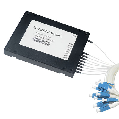 Mô-đun Demux 8 kênh Cwdm Mux quang 0,9mm Khoảng cách kênh 20nm