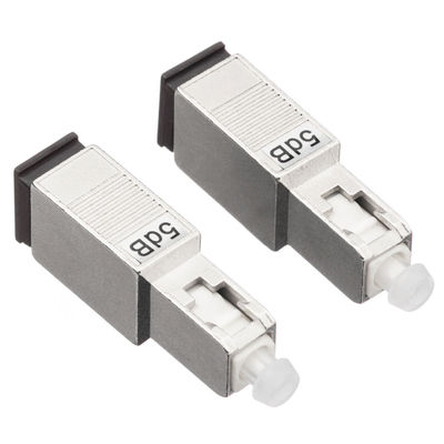 Bộ suy giảm sợi quang Simplex 2.0mm, Bộ suy giảm APC 5db SC với vật liệu nhựa kim loại