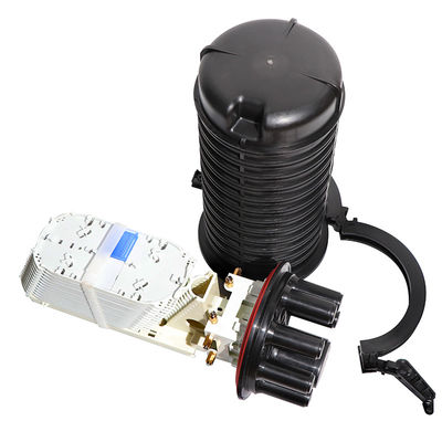 Đóng cửa mối nối sợi quang IP68, đóng cửa chung 144 lõi với loại vòm dọc