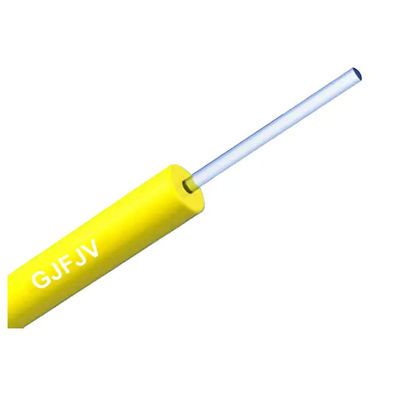 nhà máy 1 lõi 0.9mm Bộ đệm chặt chẽ Corning đơn giản trong nhà cáp quang đơn mode giá 1km