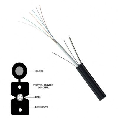 Cáp thả quang GJYXFCH FTTH chất lượng cao 6 lõi với giá tốt