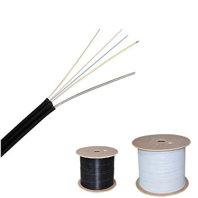 Cáp quang FTTH 12 lõi thả GJYXCH với dây thép màu đen