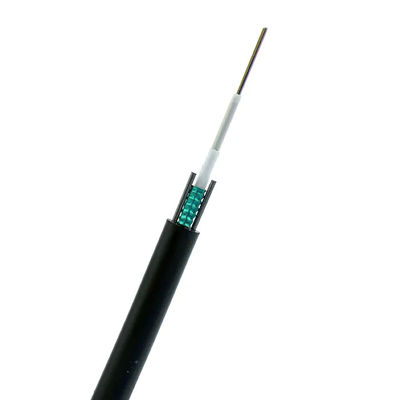 Cáp quang bọc thép 2 lõi ngoài trời với vỏ bọc MDPE Đường kính 7.6mm
