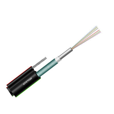 Cáp bọc thép tùy chỉnh, cáp quang 4 lõi có vỏ bọc PE