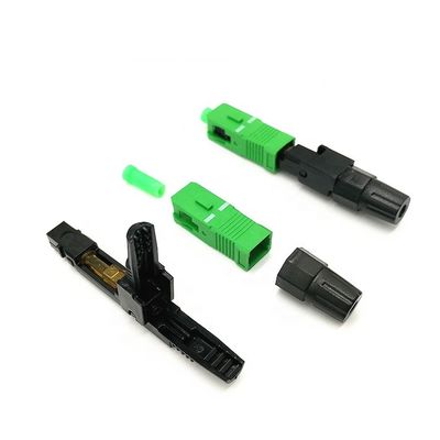 Đầu nối nhanh SC bằng nhựa tùy chỉnh cho cáp thả sợi quang