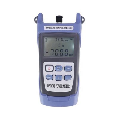Máy kiểm tra cáp quang cầm tay 800nm ​​1700nm -70 + 6dbm cho đầu nối FC SC ST