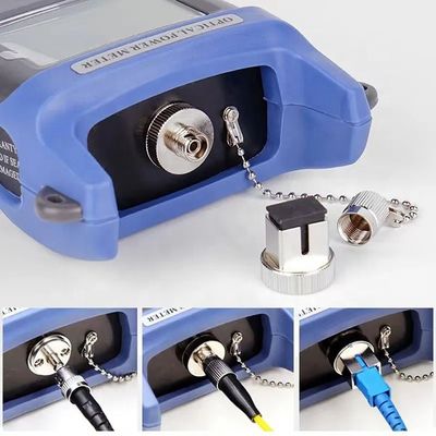 Máy kiểm tra cáp quang cầm tay 800nm ​​1700nm -70 + 6dbm cho đầu nối FC SC ST