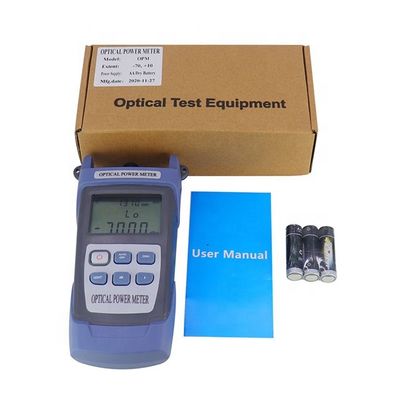 Máy kiểm tra cáp quang cầm tay 800nm ​​1700nm -70 + 6dbm cho đầu nối FC SC ST