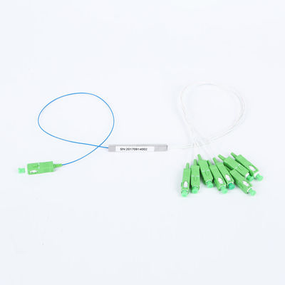 Bộ tách sợi quang mô-đun siêu nhỏ FTTH 1x6 SC APC với bước sóng 1260nm
