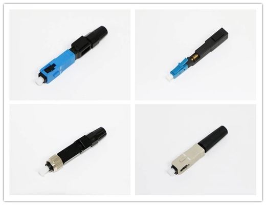 Đầu nối nhanh sợi quang tùy chỉnh SC APC với loại cáp song công Simplex