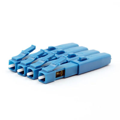 Đa chế độ kết nối nhanh sợi quang FTTH LC với màu xanh lam xanh lục