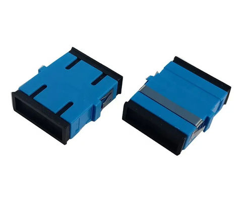 Bộ chuyển đổi cáp quang SC UPC Chế độ đơn Loại vật liệu PC