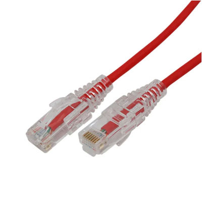 Cáp vá Ethernet Cat6A tùy chỉnh, Dây vá mỏng S FTP với chiều dài 5m 1m