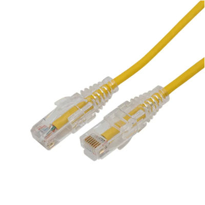 Cáp vá Ethernet Cat6A tùy chỉnh, Dây vá mỏng S FTP với chiều dài 5m 1m