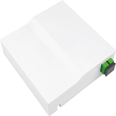 Hộp đầu cuối sợi quang 1 lõi ABS FTTH vô hình cho ổ cắm trên tường